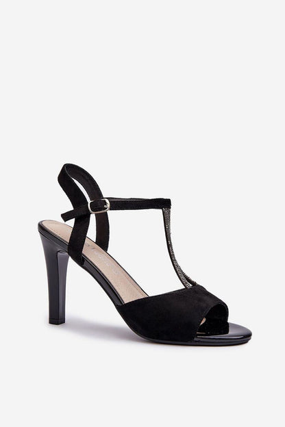  Sandały Model Sergio Leone SK924 Black - Step in style 
