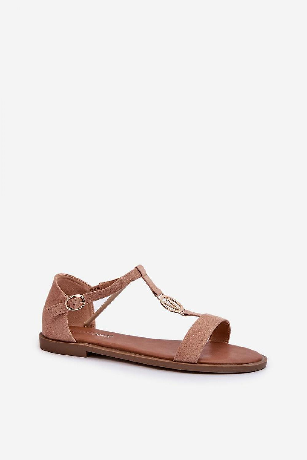  Sandały Model Vinceza 17321 Beige - Step in style 
