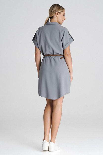  Sukienka Model M1001 Grey - Figl 