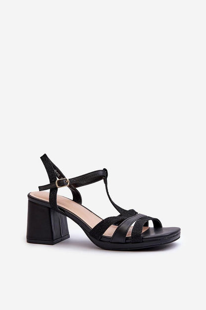  Sandały Model Lyana C-146 Black - Step in style 