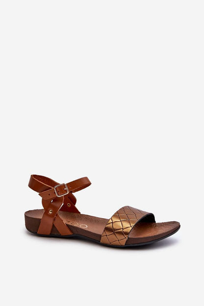  Sandały Model Zazoo 40027 Miedź - Step in style 