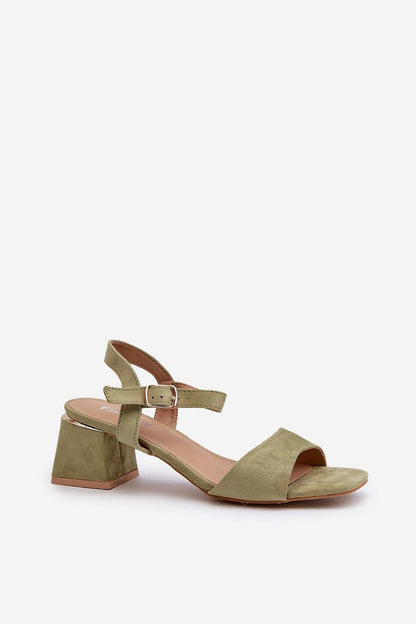  Sandały Model Leisha LT33-10 Green - Step in style 