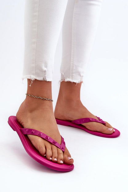  Sandał Japonki Model Zaxy JJ285252 Fuksja - Step in style 