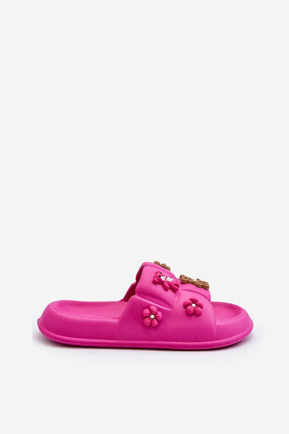  Sandał Klapki Model Cambrina BG160 Fuksja - Step in style 