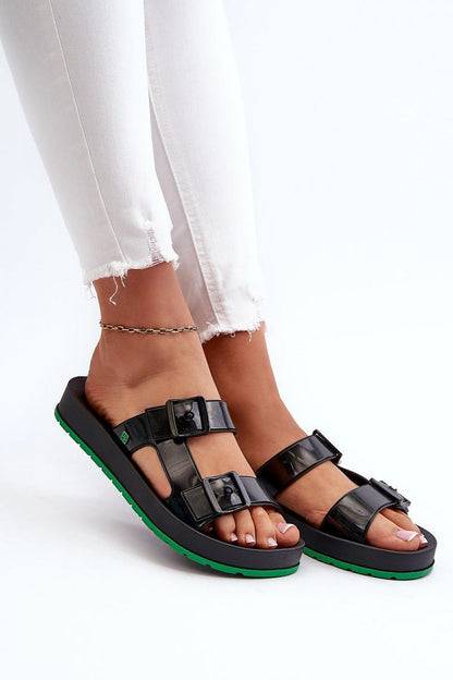  Sandał Klapki Model Zaxy LL285073 Black - Step in style 