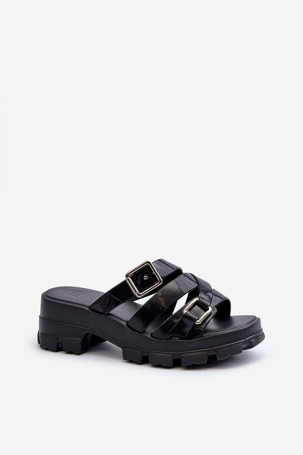  Sandał Klapki Model Zaxy NN285043 Black - Step in style 
