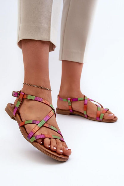  Sandały Model Maciejka 06635-39 Multikolor - Step in style 