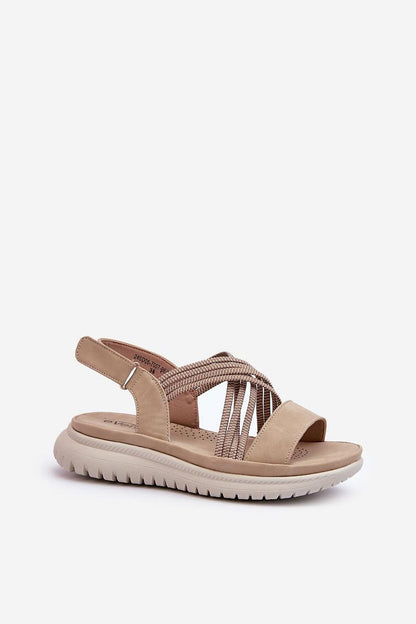  Sandały Model Ceclea 24SD06-7057 Beige - Step in style 