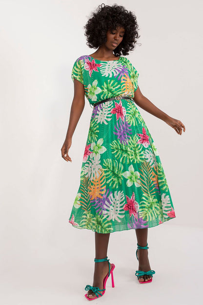  Sukienka Model DHJ-SK-8839-3.30 Green - Italy Moda 