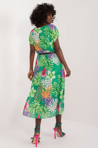  Sukienka Model DHJ-SK-8839-3.30 Green - Italy Moda 