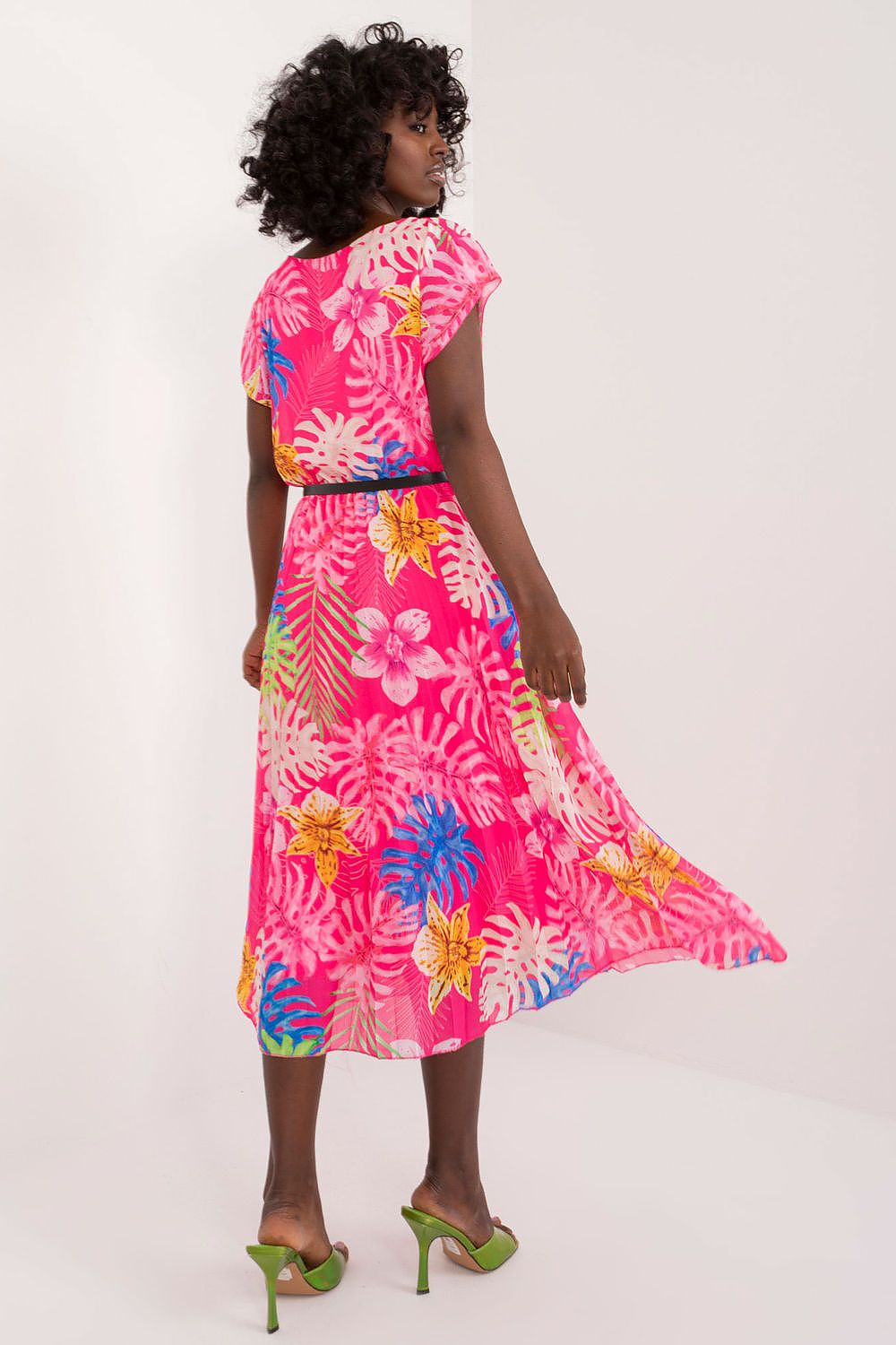 Sukienka Model DHJ-SK-8839-3.30 Dark Pink - Italy Moda 