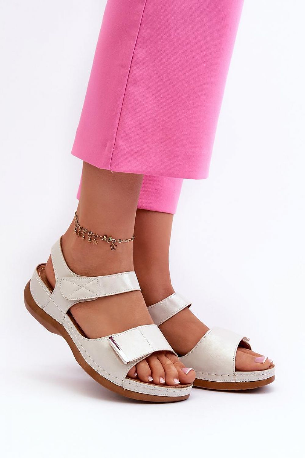  Sandały Model Iphiope 22SD98-0146 Silver - Step in style 