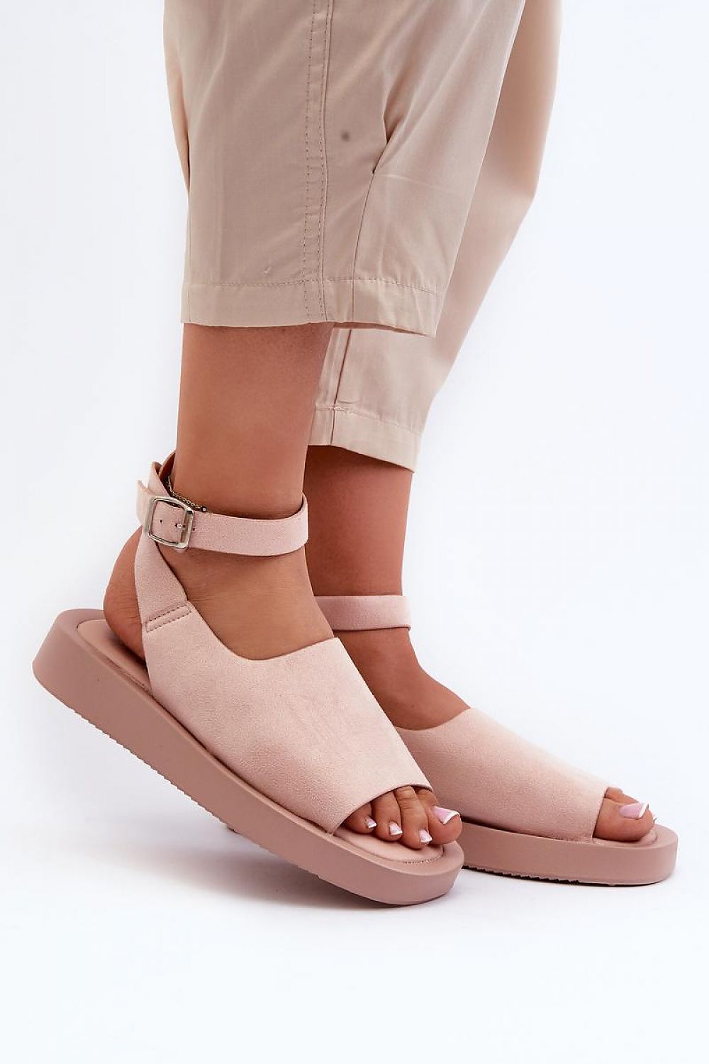  Sandały Model Rubie NN299 Pink - Step in style 