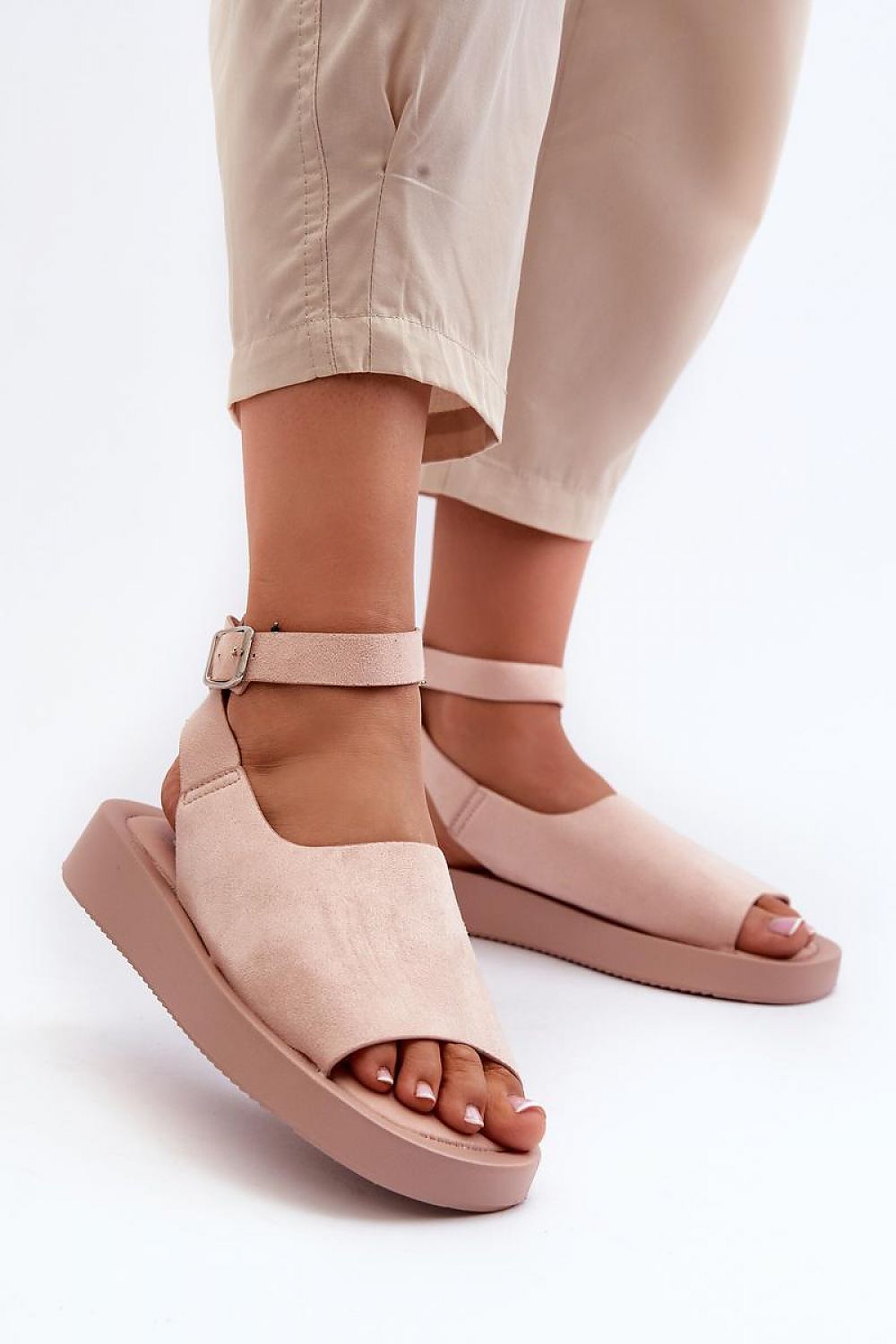  Sandały Model Rubie NN299 Pink - Step in style 