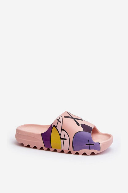  Sandał Klapki Model Monsters CK240P Pink - Step in style 