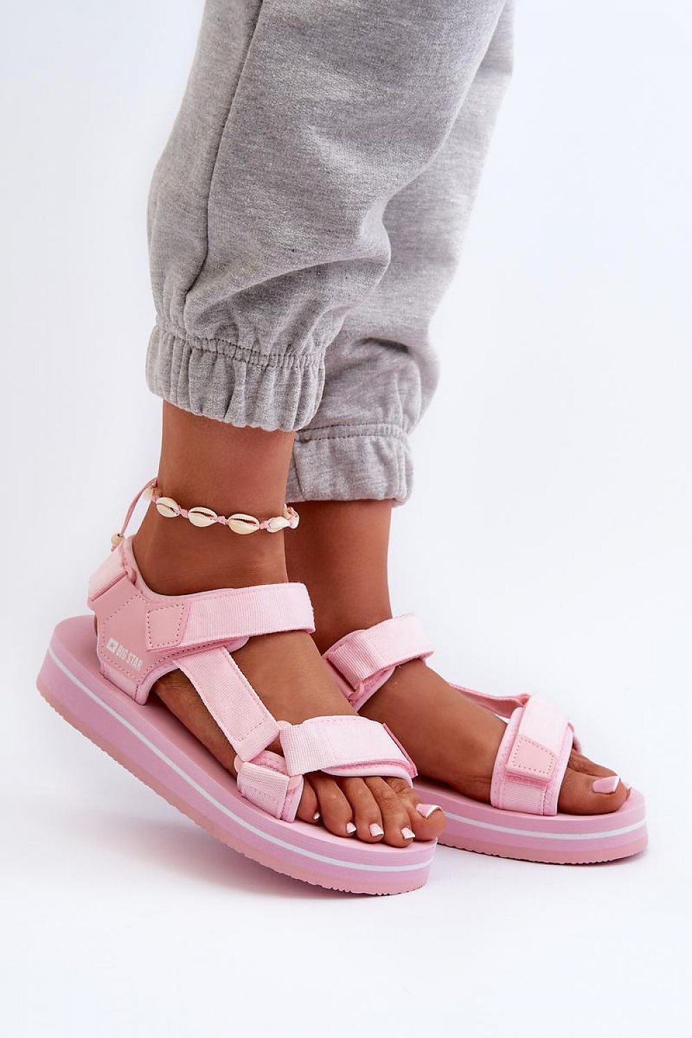  Sandały Model Big Star NN274A533 Pink - Step in style 