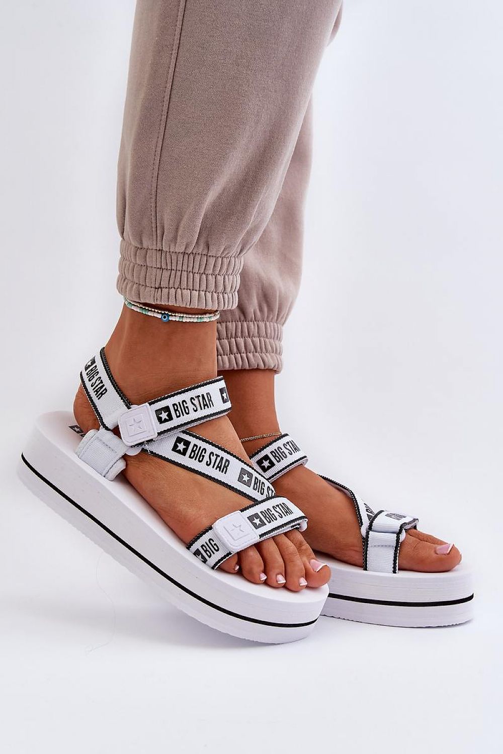  Sandały Model Big Star NN274A526 White - Step in style 
