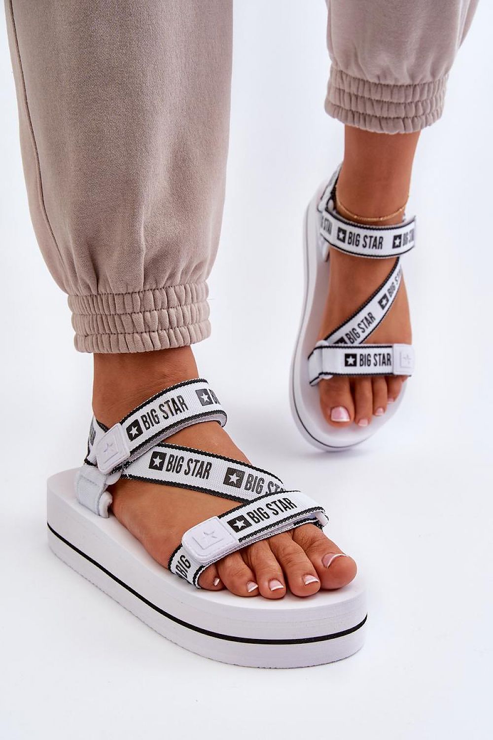  Sandały Model Big Star NN274A526 White - Step in style 