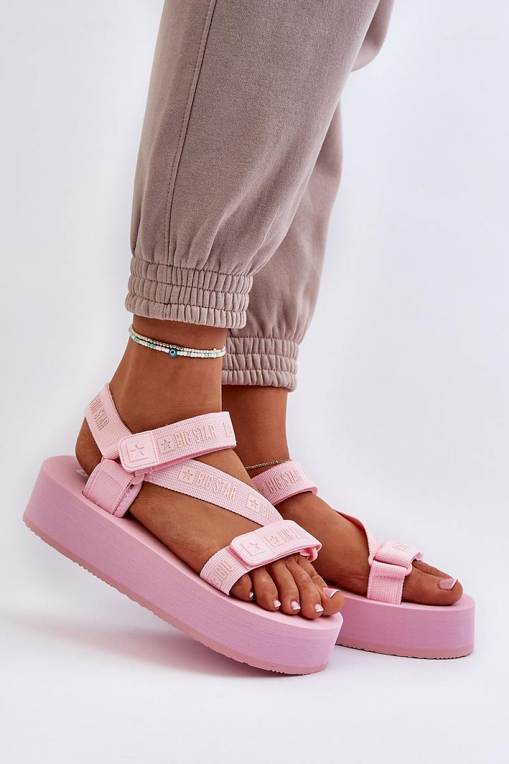  Sandały Model Big Star NN274A529 Pink - Step in style 