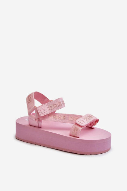  Sandały Model Big Star NN274A529 Pink - Step in style 