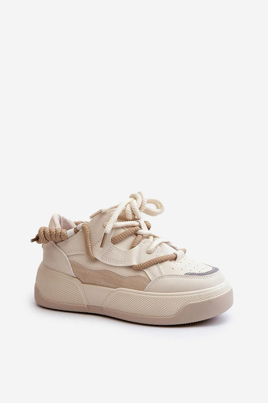   Buty Sportowe Model Moariella VL232P Beige - Step in style 