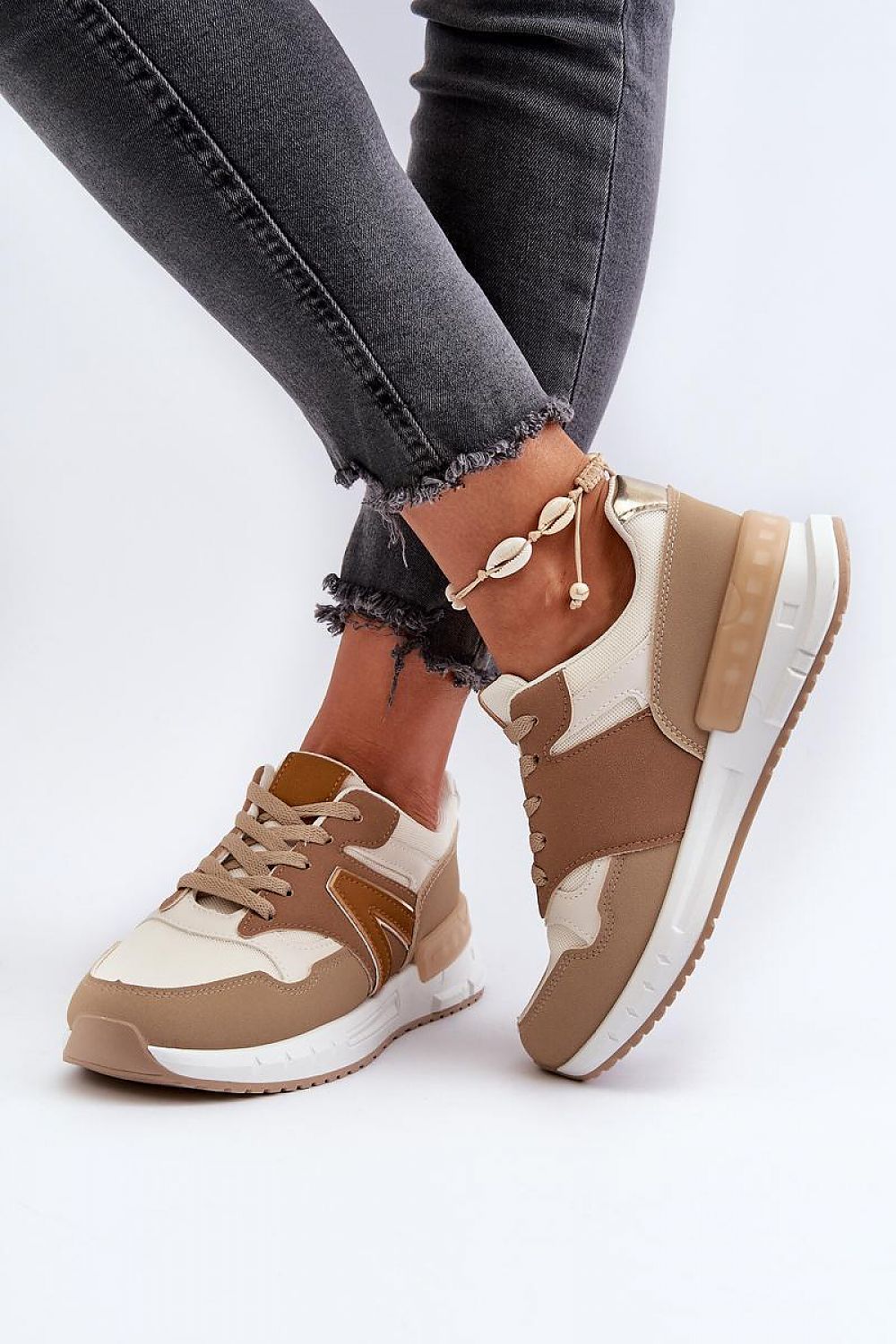   Buty Sportowe Model Vinelli A88-179 Brown - Step in style 