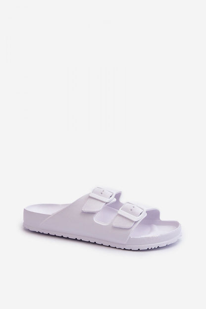  Sandał Klapki Model Luciene 24SD97-7738 White - Step in style 