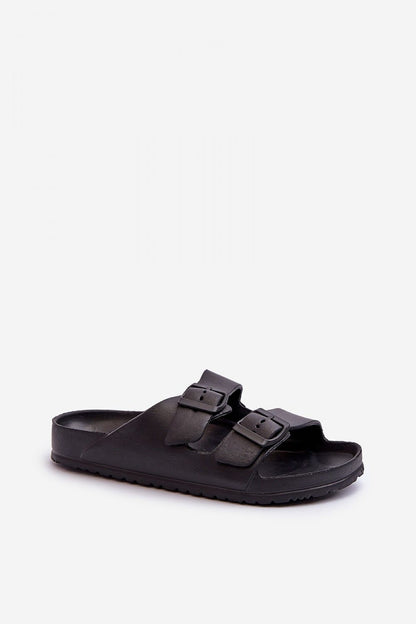  Sandał Klapki Model Luciene 24SD97-7738 Black - Step in style 