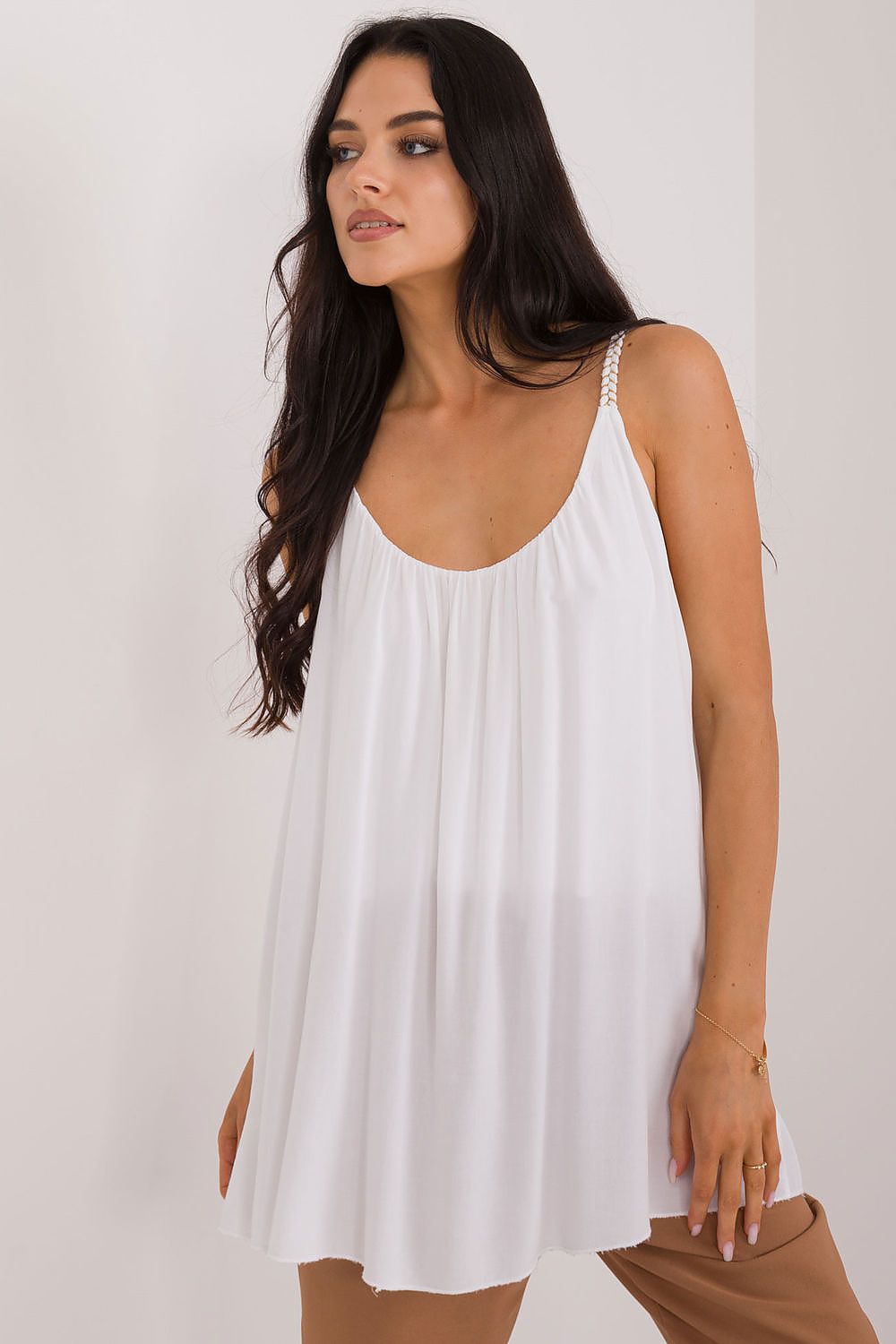  Koszulka Top Model TW-TP-BI-3025.13 White - Och Bella 