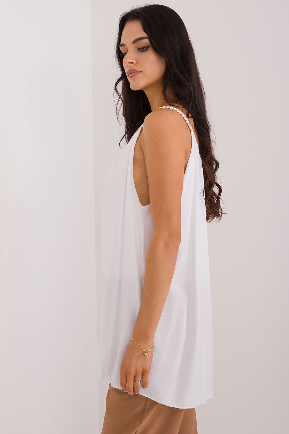  Koszulka Top Model TW-TP-BI-3025.13 White - Och Bella 