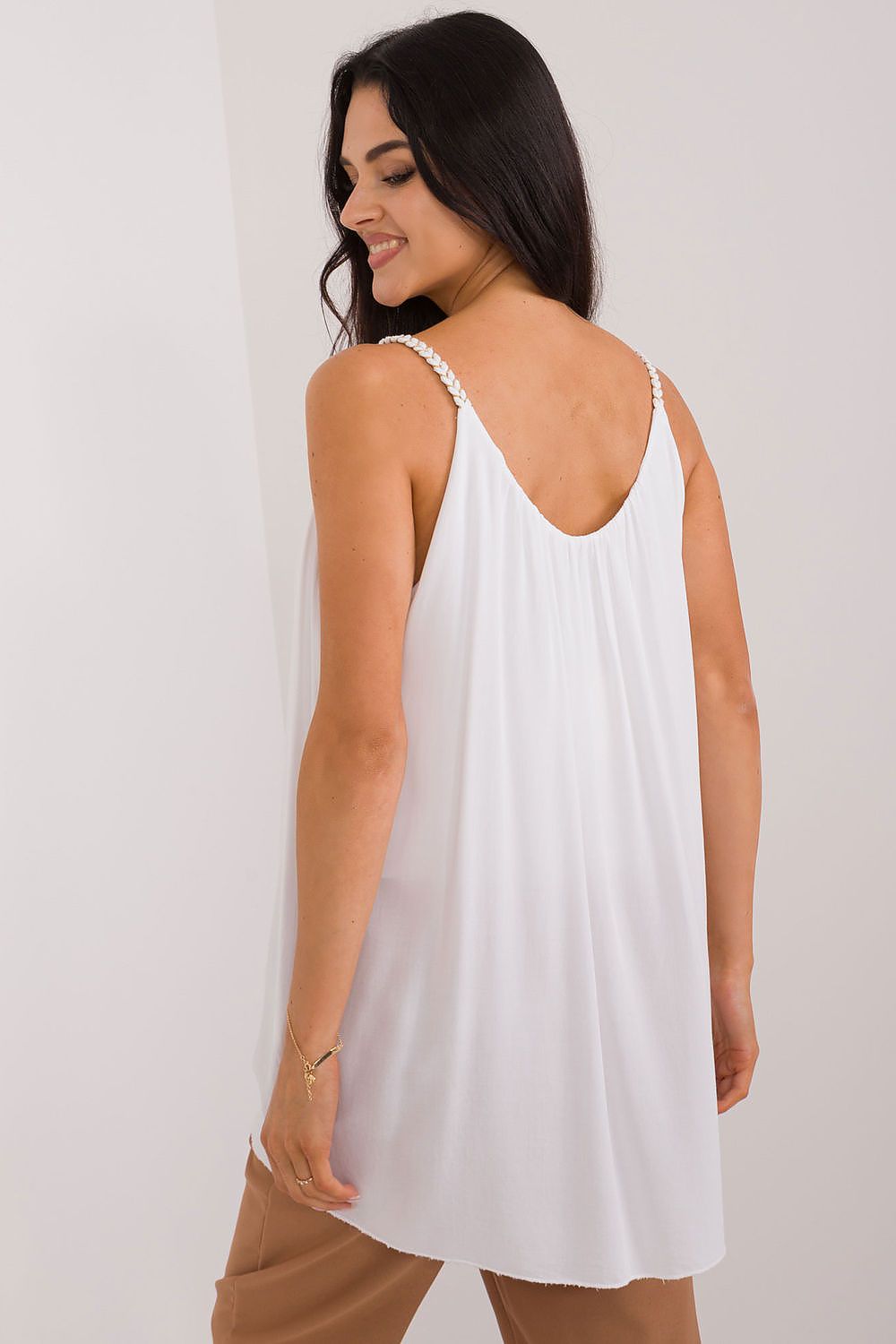  Koszulka Top Model TW-TP-BI-3025.13 White - Och Bella 