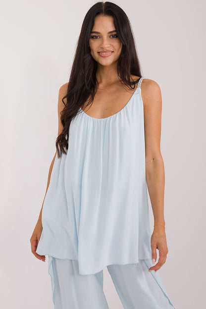  Koszulka Top Model TW-TP-BI-3025.13 Light Blue - Och Bella 