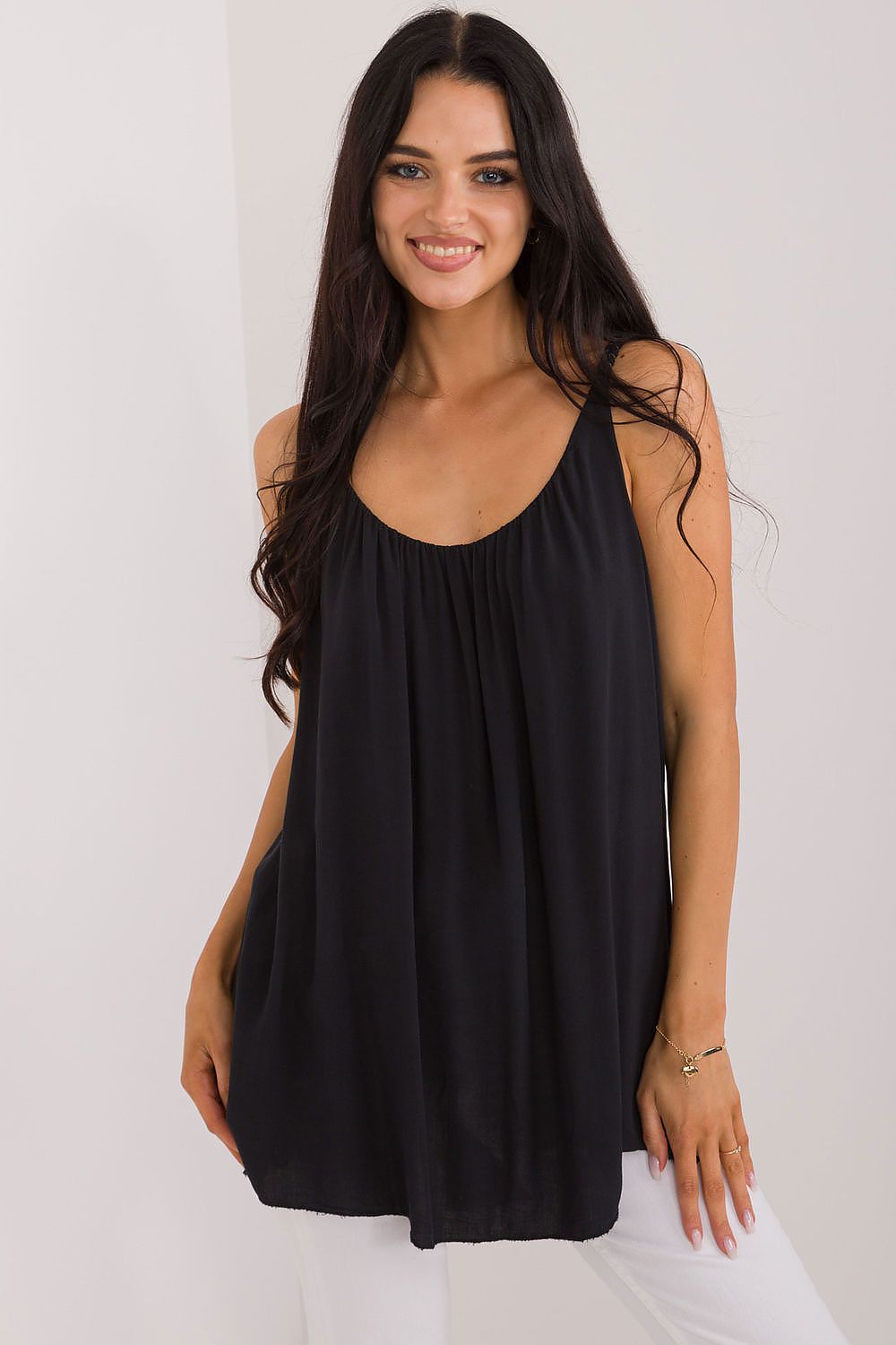  Koszulka Top Model TW-TP-BI-3025.13 Black - Och Bella 