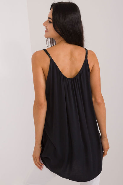  Koszulka Top Model TW-TP-BI-3025.13 Black - Och Bella 