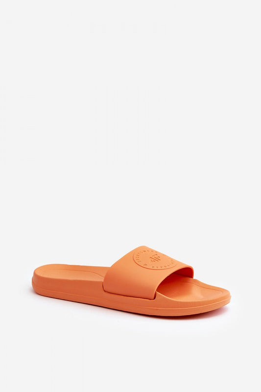  Sandał Klapki Model 4FMM00FFLIF045-70S Orange - Step in style 