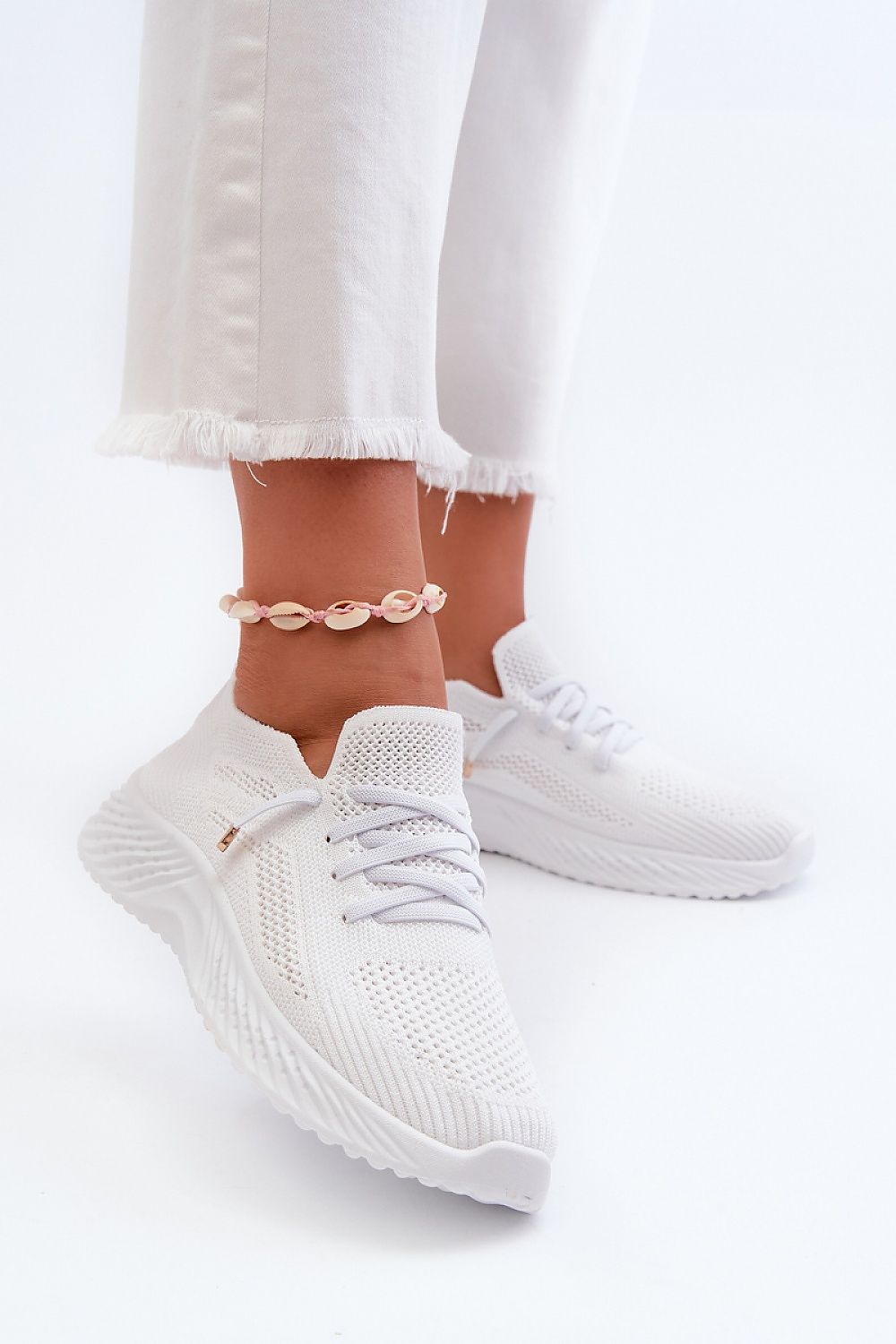   Buty Sportowe Model Jagelia 24SP02-7047 White - Step in style 