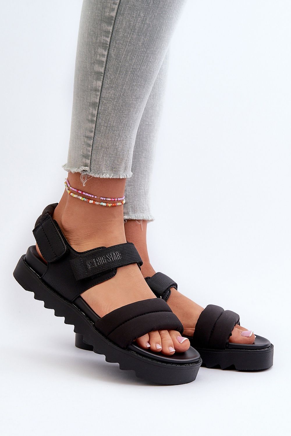  Sandały Model Big Star NN274750 Black - Step in style 
