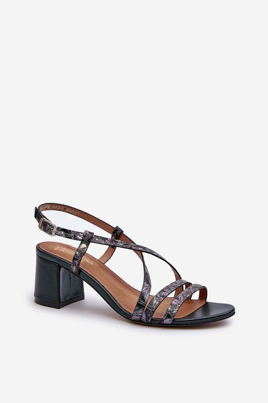  Sandały Model Maciejka 06653-09 Dark Green - Step in style 