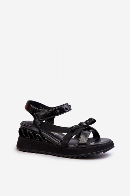  Sandały Model DA CR956 Black - Step in style 