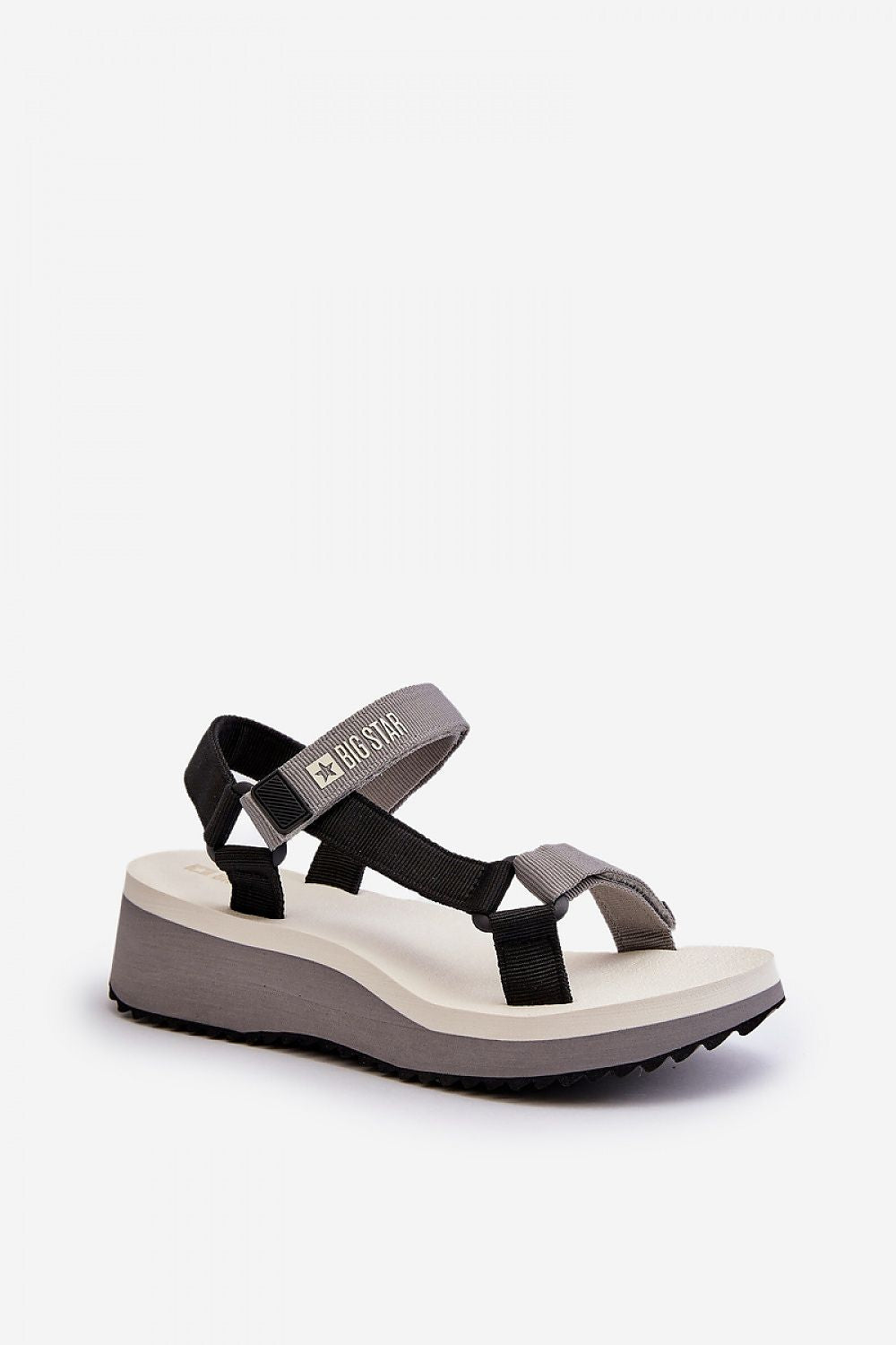  Sandały Model Big Star NN274A054 Grey - Step in style 