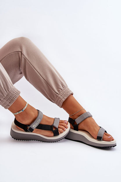  Sandały Model Big Star NN274A054 Grey - Step in style 