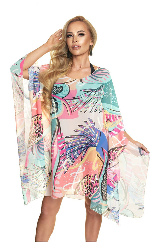  Sukienka Plażow Tunika Model Padma 23 Multicolor - Irall 