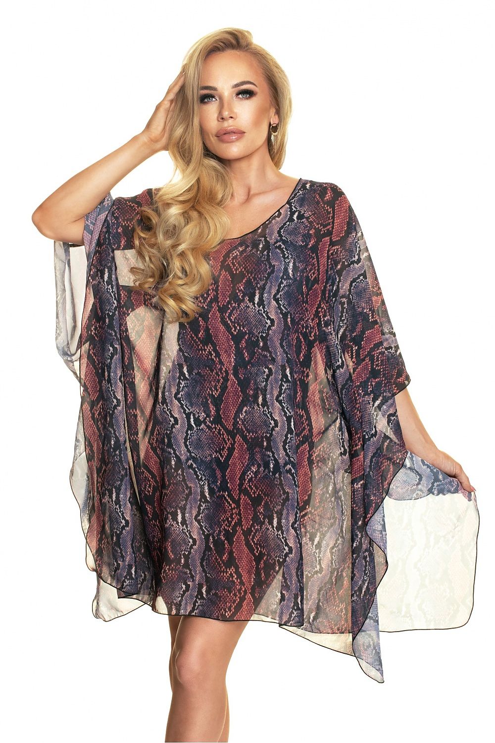  Sukienka Plażow Tunika Model Padma 16 Multicolor - Irall 