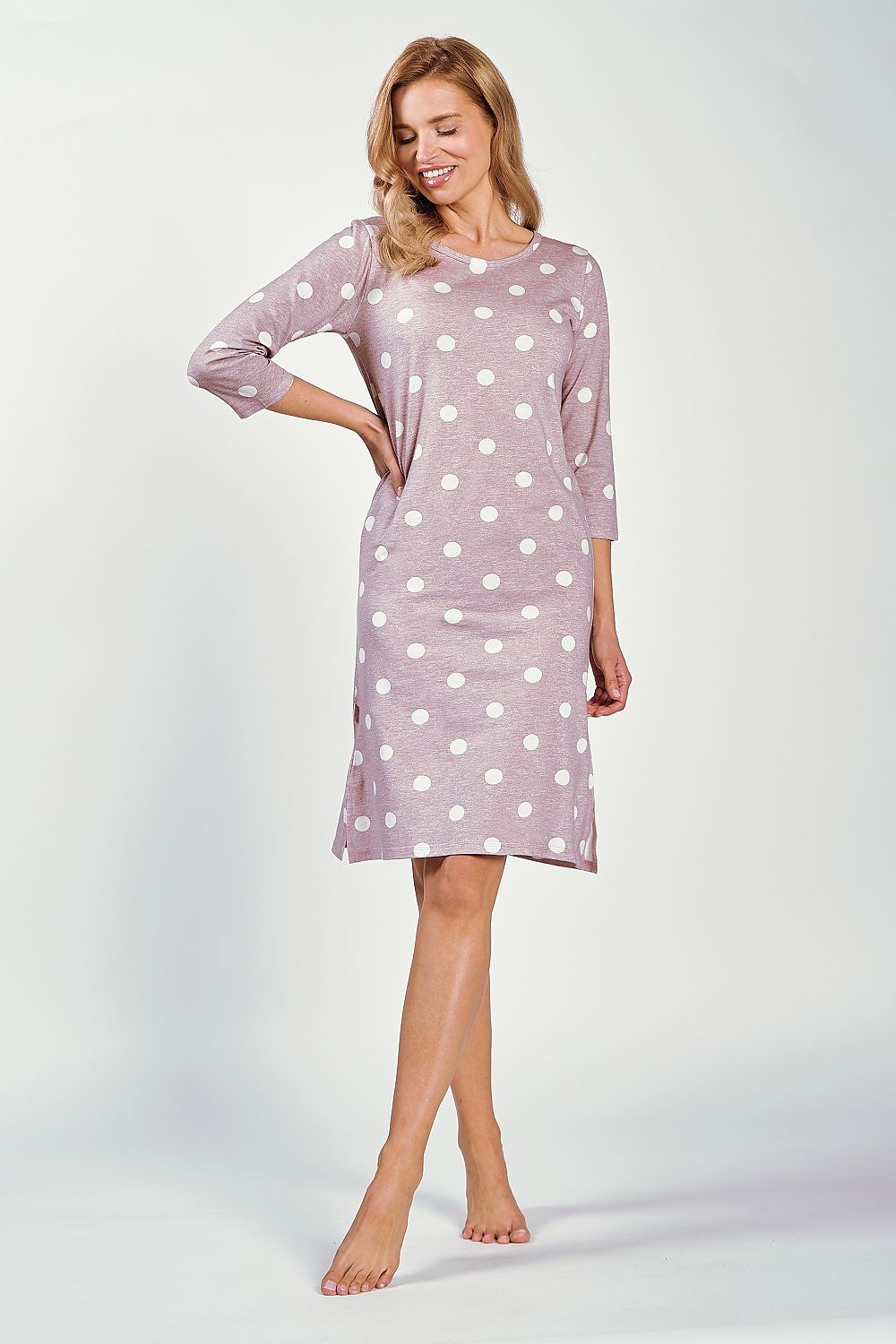  Koszulka nocna Koszula Nocna Model Dolly 3213 Mocca - Taro 