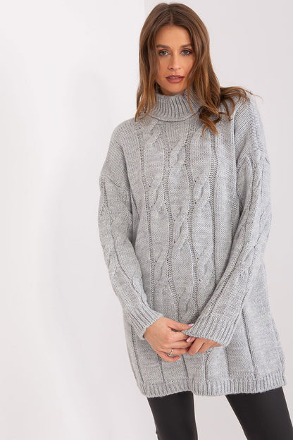 Sukienka Model BA-SK-1561-1.60 Grey - Badu 