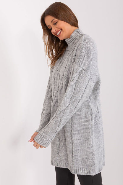  Sukienka Model BA-SK-1561-1.60 Grey - Badu 