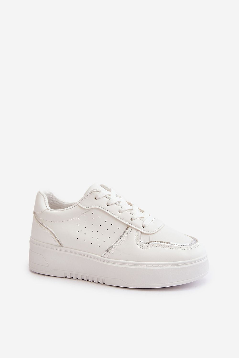   Buty Sportowe Model Mistra MS3107 White/Silver - Step in style 