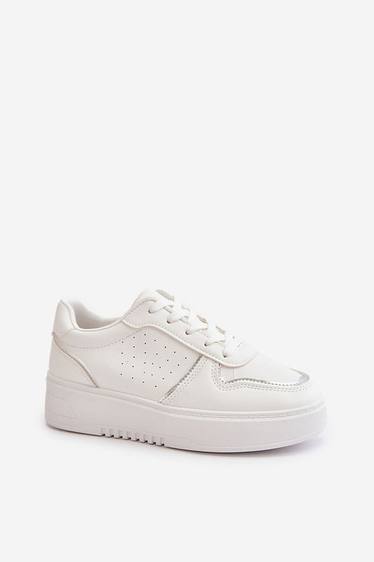   Buty Sportowe Model Mistra MS3107 White/Silver - Step in style 
