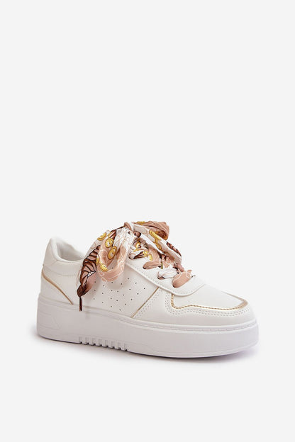   Buty Sportowe Model Mistra MS3107 White/Gold - Step in style 