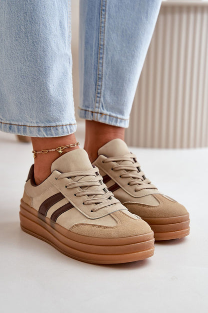   Buty Sportowe Model Nesonice 24SP26-6769 Brown - Step in style 